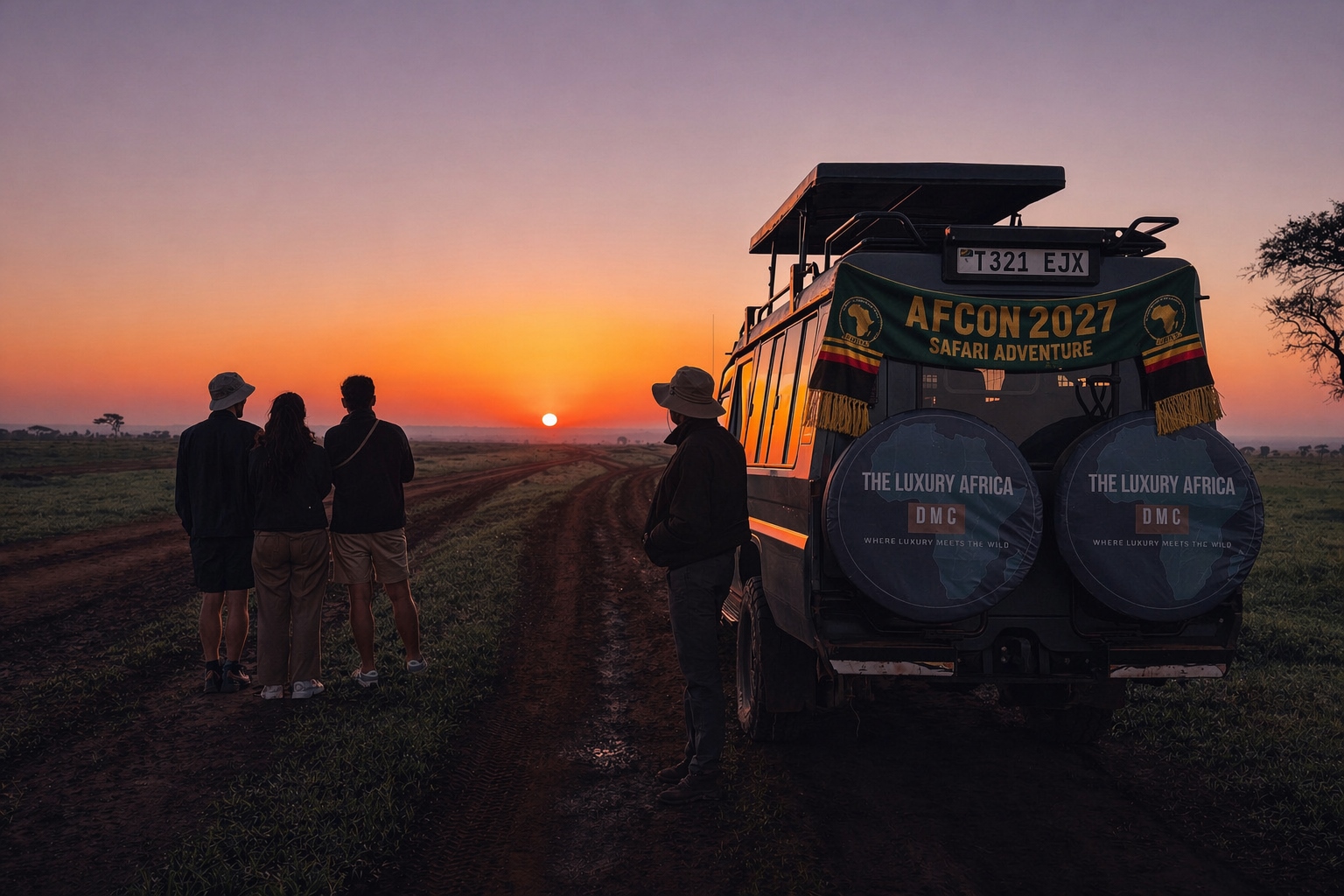 AFCON 2027 official stadium imagery — travel advice for football and safari in East Africa