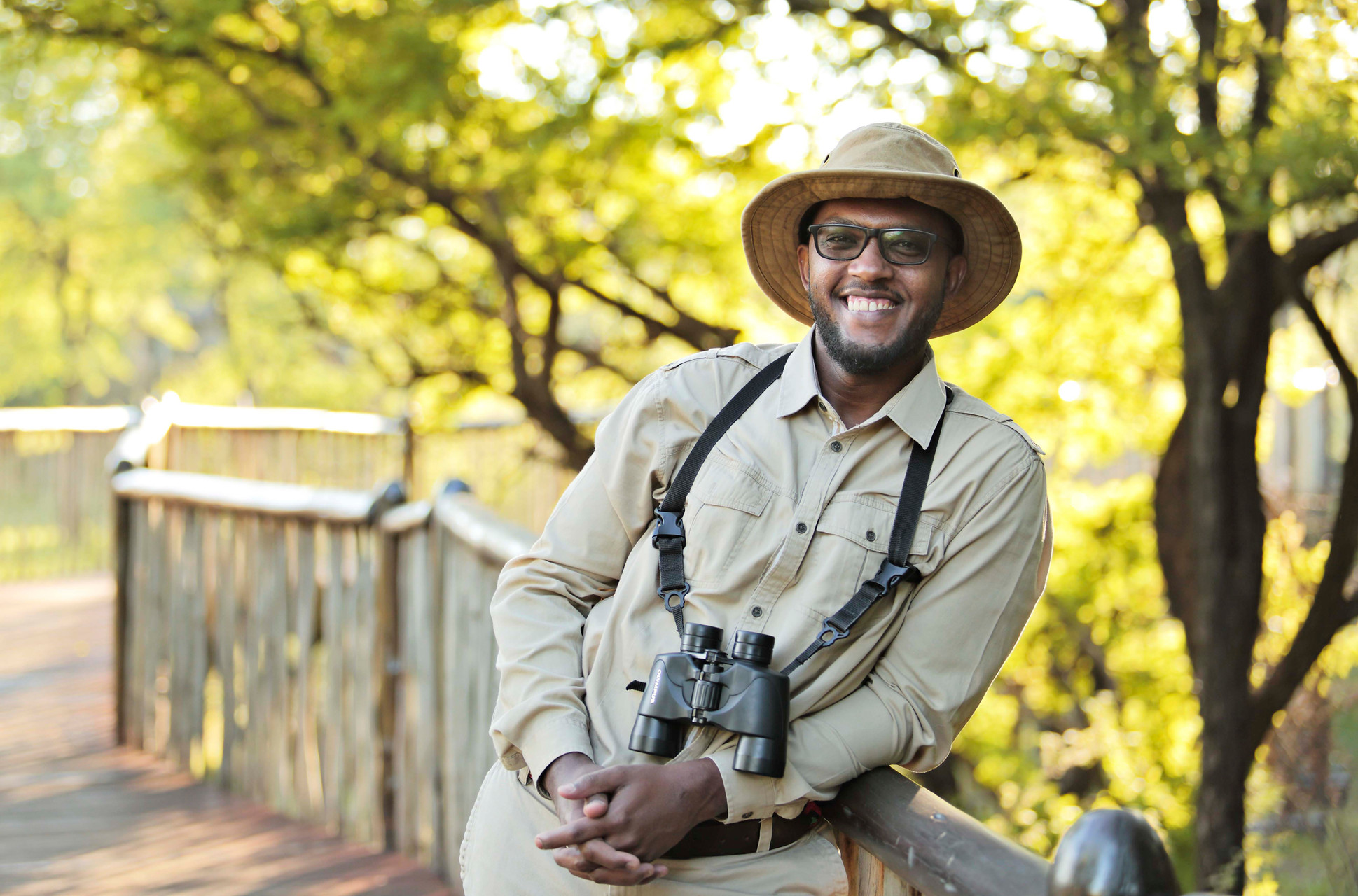 Safari guide in the Serengeti
