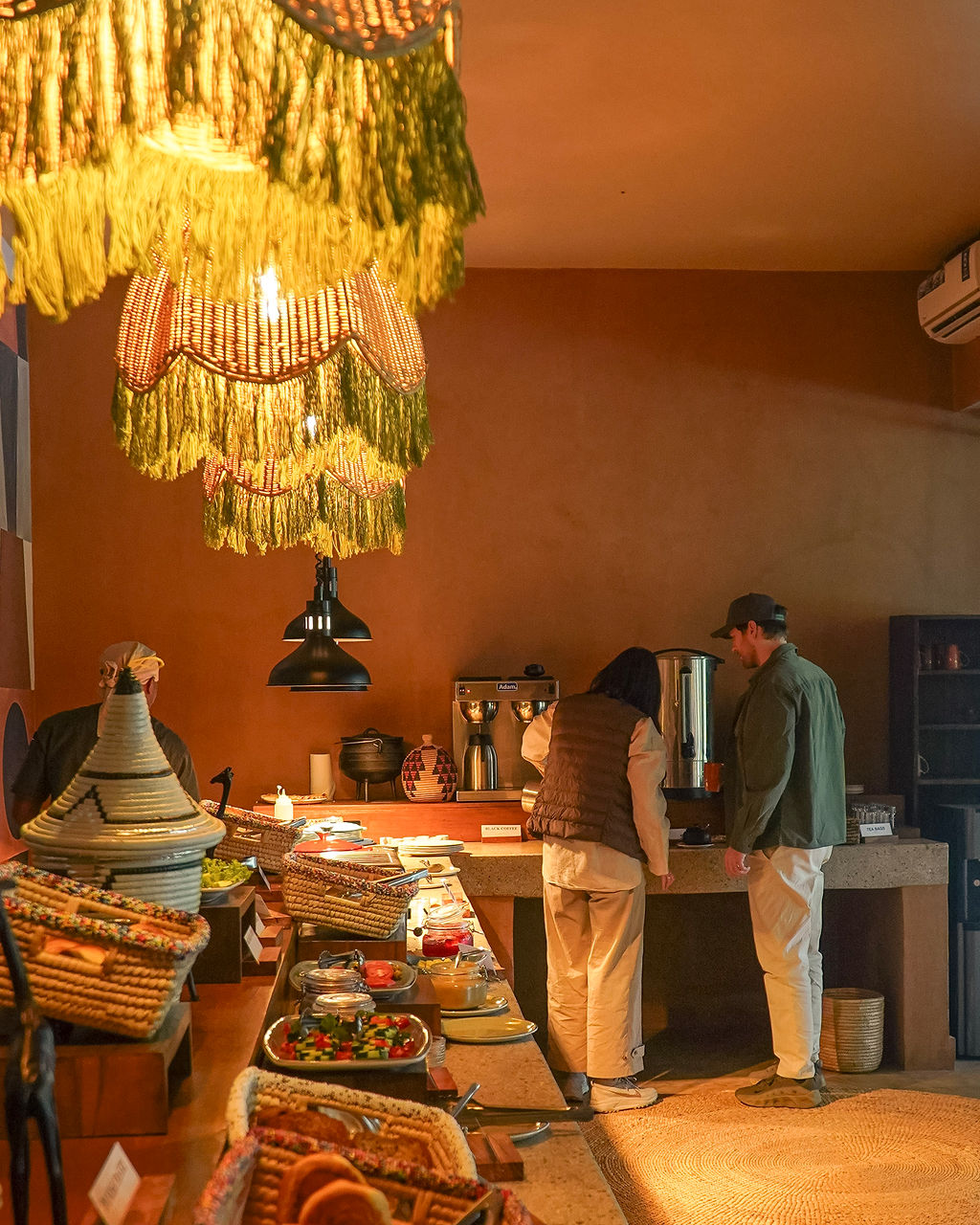 Evening service at Giraffe Manor Tanzania