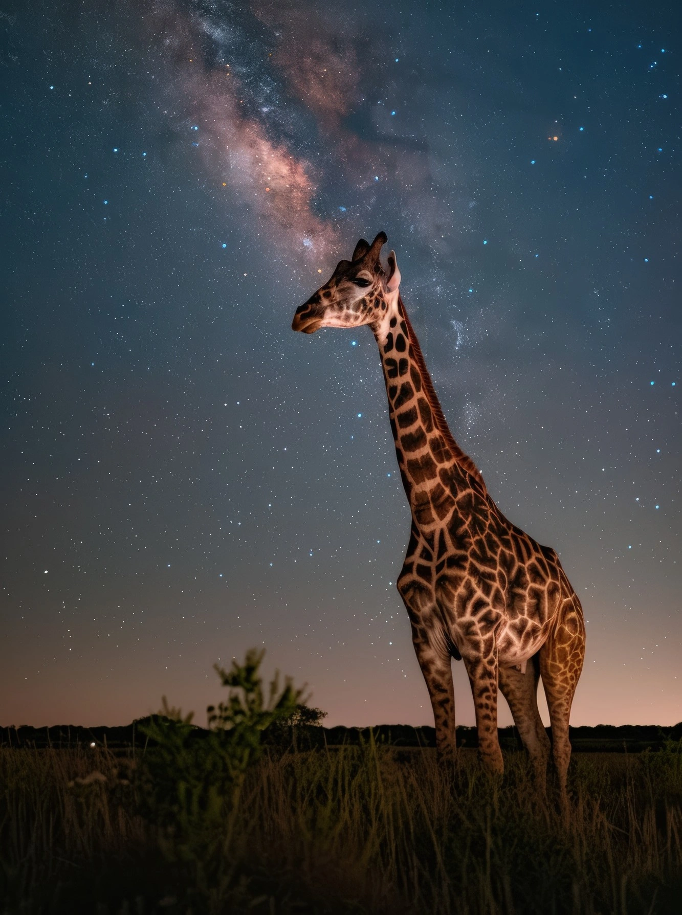 Luxe safari landschap