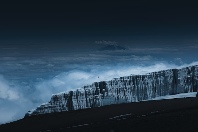 Mount Kilimanjaro — snowcapped summit above Tanzania savannah