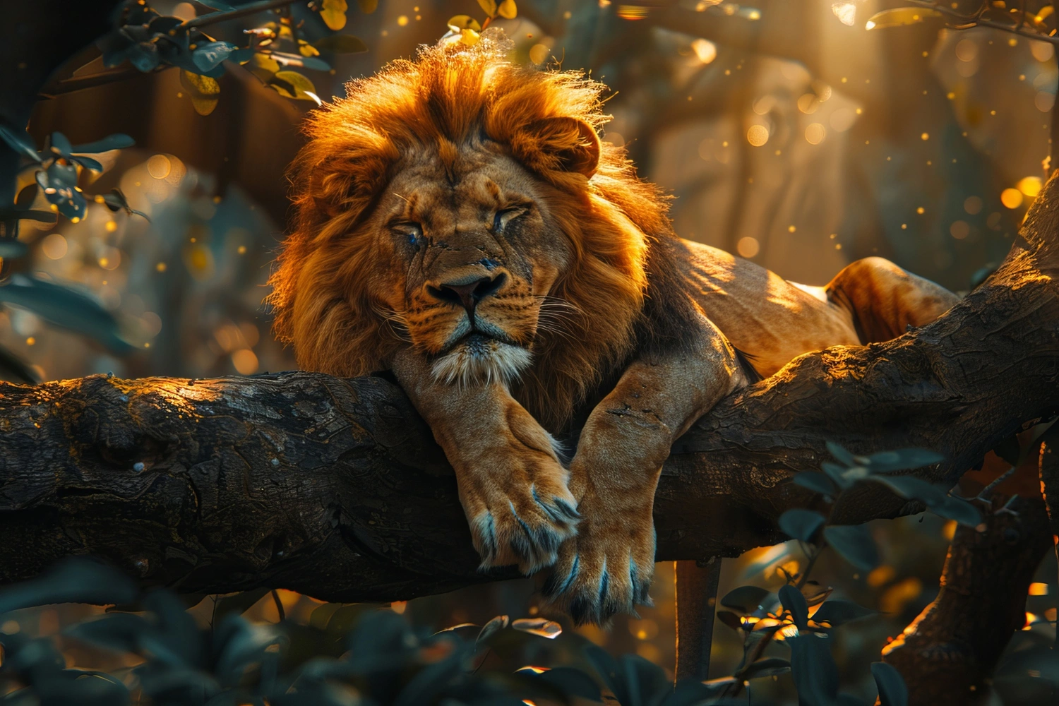 Tarangire National Park — elephants and baobab trees