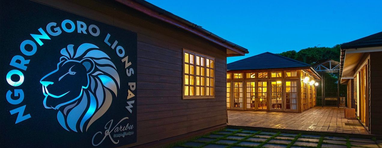 Lion's Paw Camp lodge in Ngorongoro