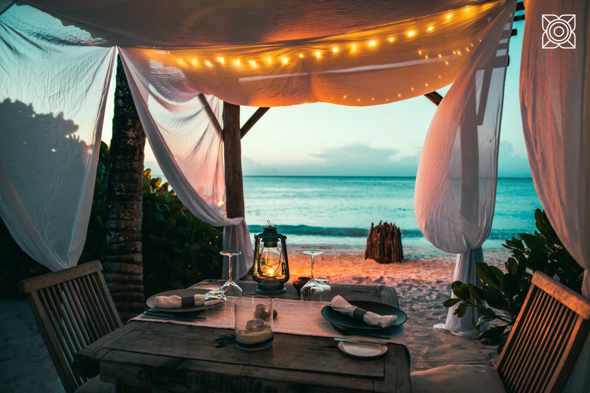 Private dinner in Zanzibar