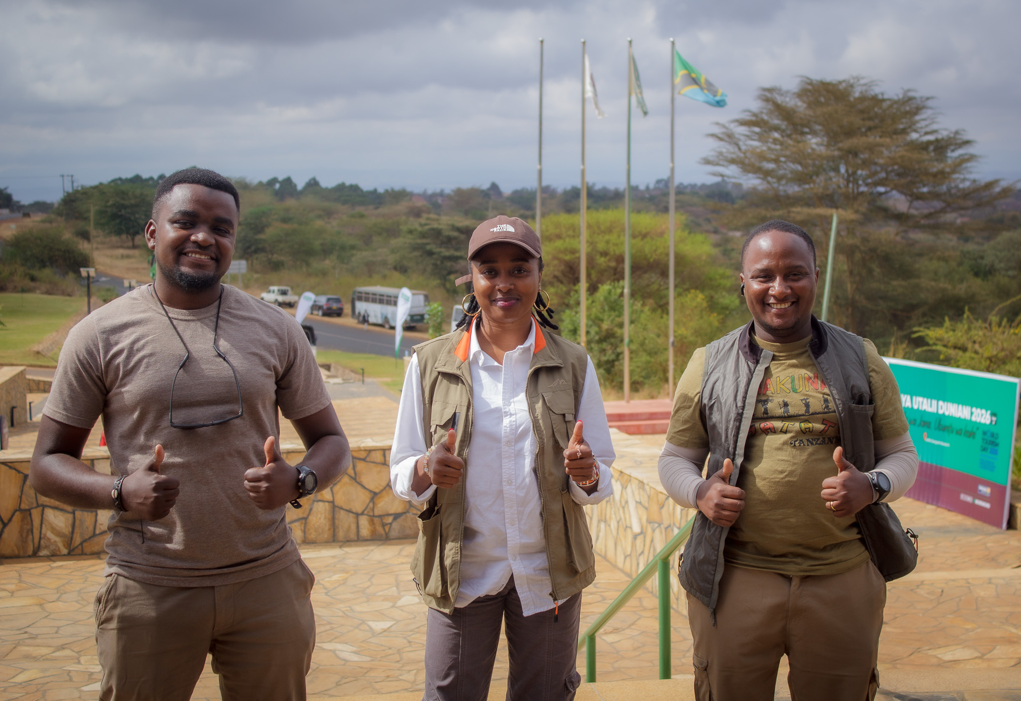 Members of the Luxury Africa DMC team together in Tanzania