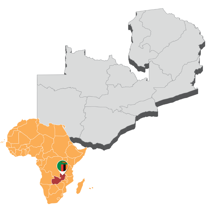 Zambia Safari Map by The Luxury Africa DMC