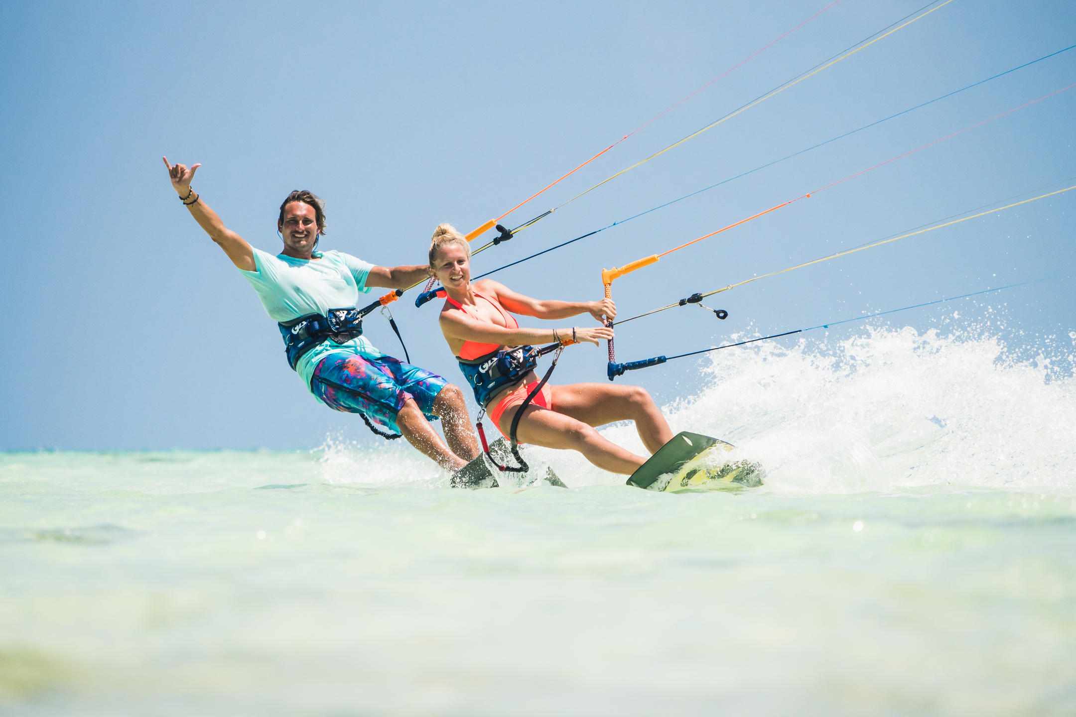Zanzibar beach for a safari and beach honeymoon