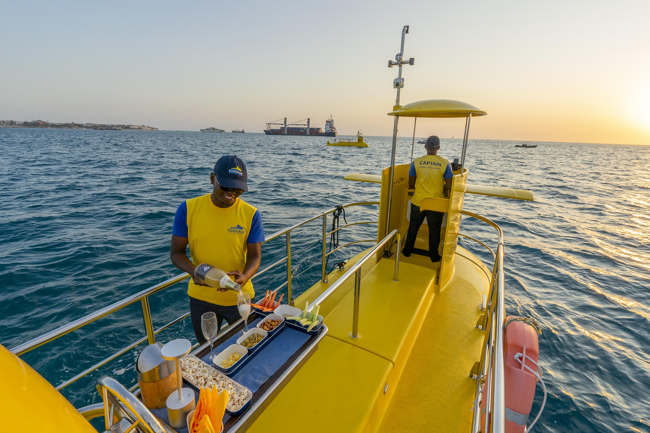 Zanzibar sunset coast planning